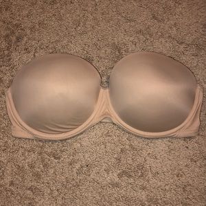 VS PINK 36 DD Strapless push-up bra